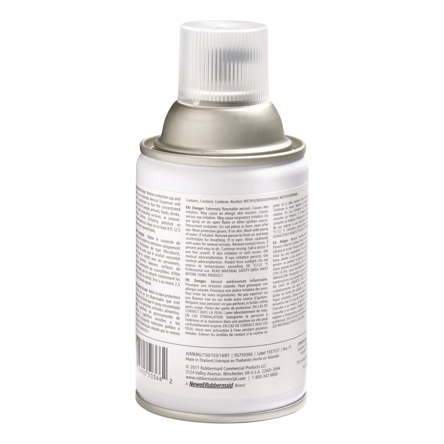 Microburst 3000 Refill, Linen Fresh, 2 oz Aerosol Spray, 12/Carton - 3