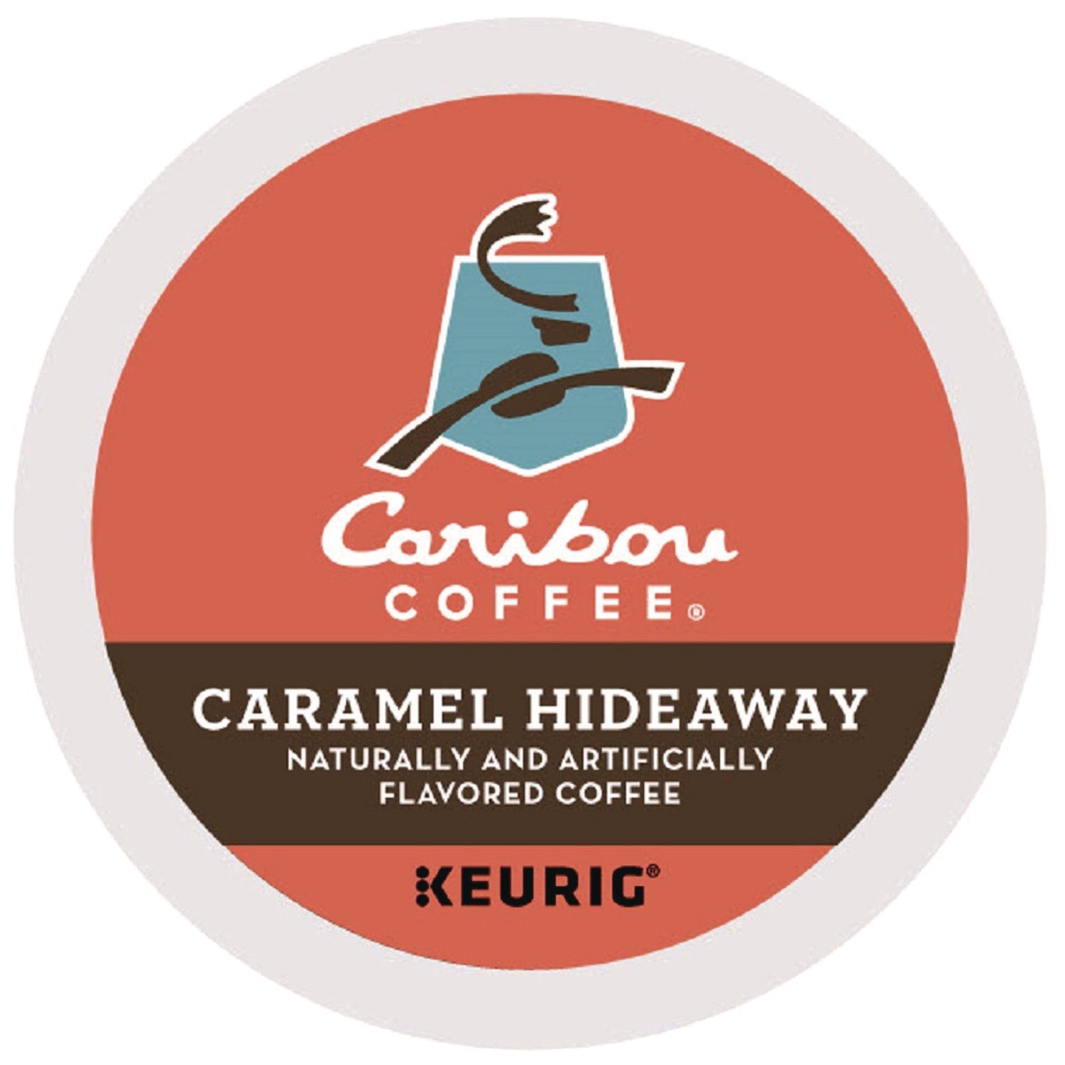 Caramel Hideaway K-Cups, Mild Roast, 24/Box - 4
