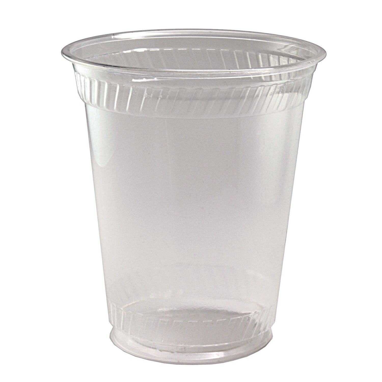 Kal-Clear PET Cold Drink Cups, 10 oz, Clear, 50/Bag, 20 Bags/Carton - 1