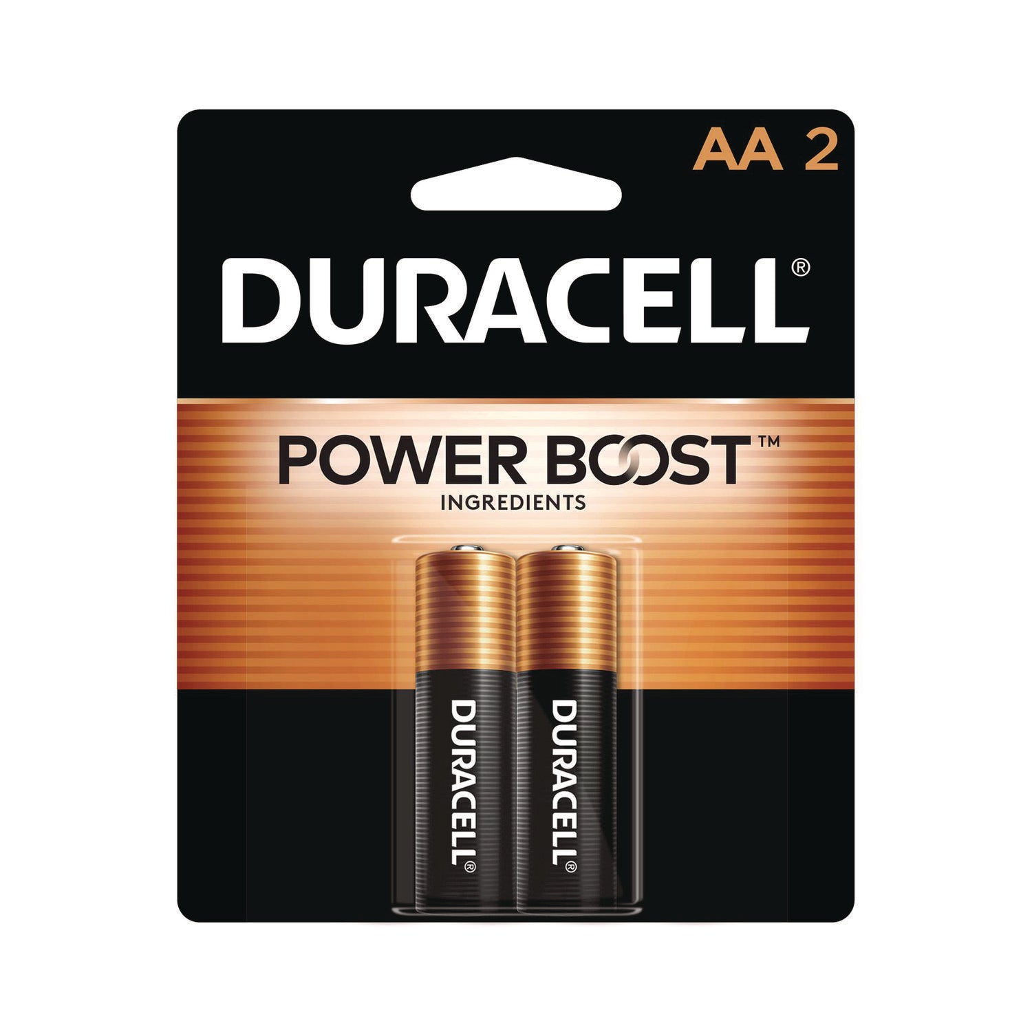 Power Boost CopperTop Alkaline AA Batteries, 2/Pack - 1