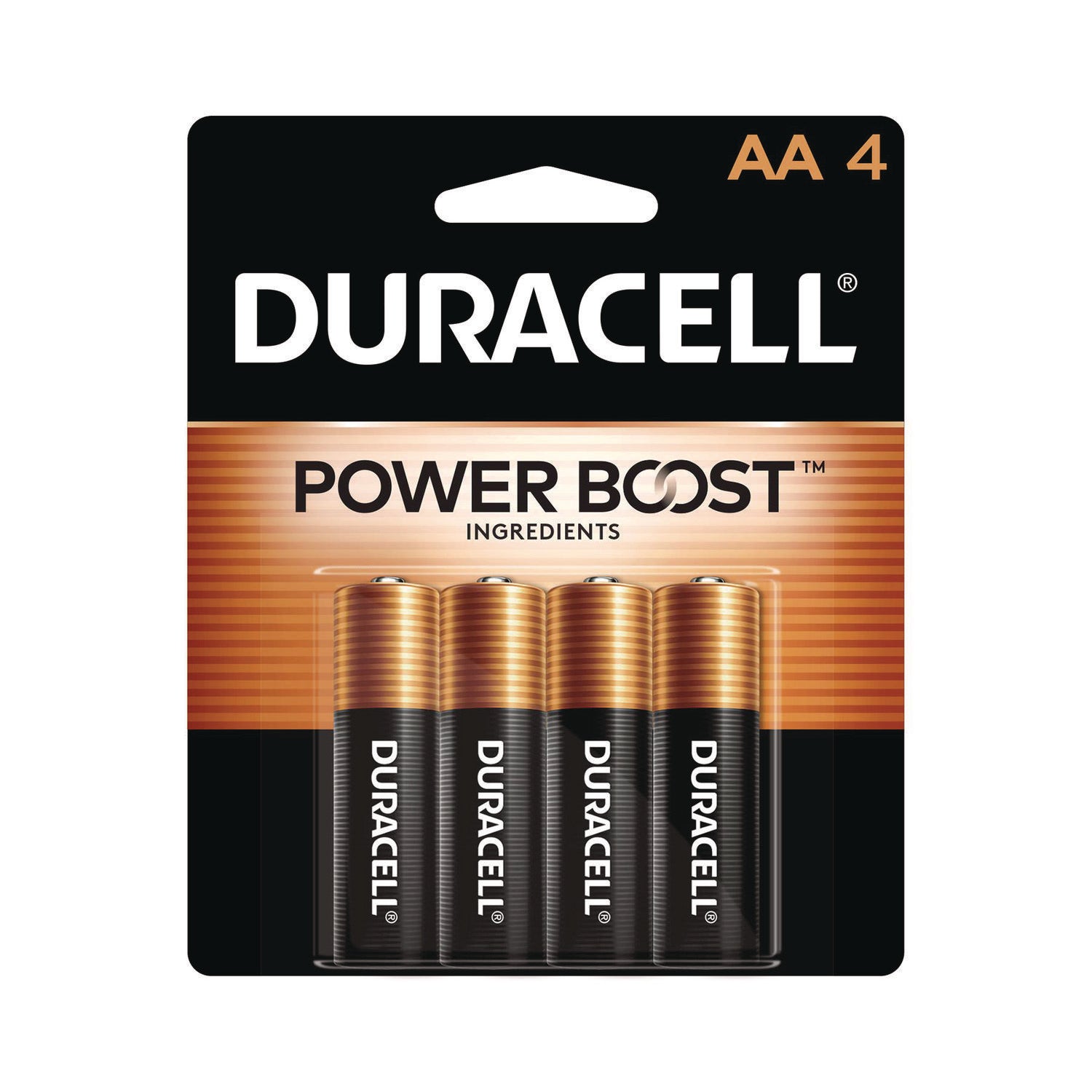 Power Boost CopperTop Alkaline AA Batteries, 4/Pack - 1