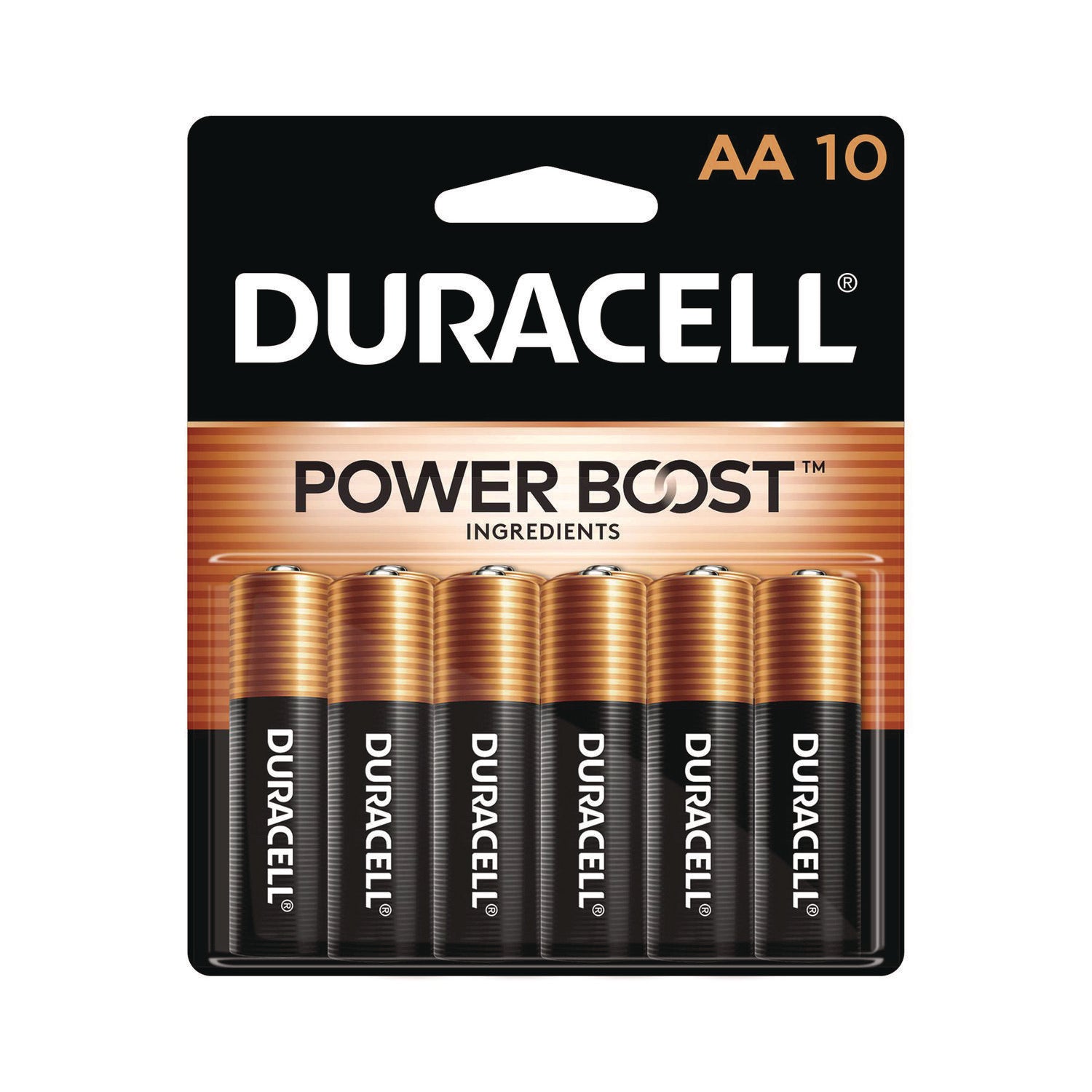 Power Boost CopperTop Alkaline AA Batteries, 10/Pack - 1