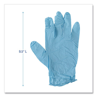 Disposable Examination Nitrile Gloves, X-Large, Blue, 5 mil, 100/Box