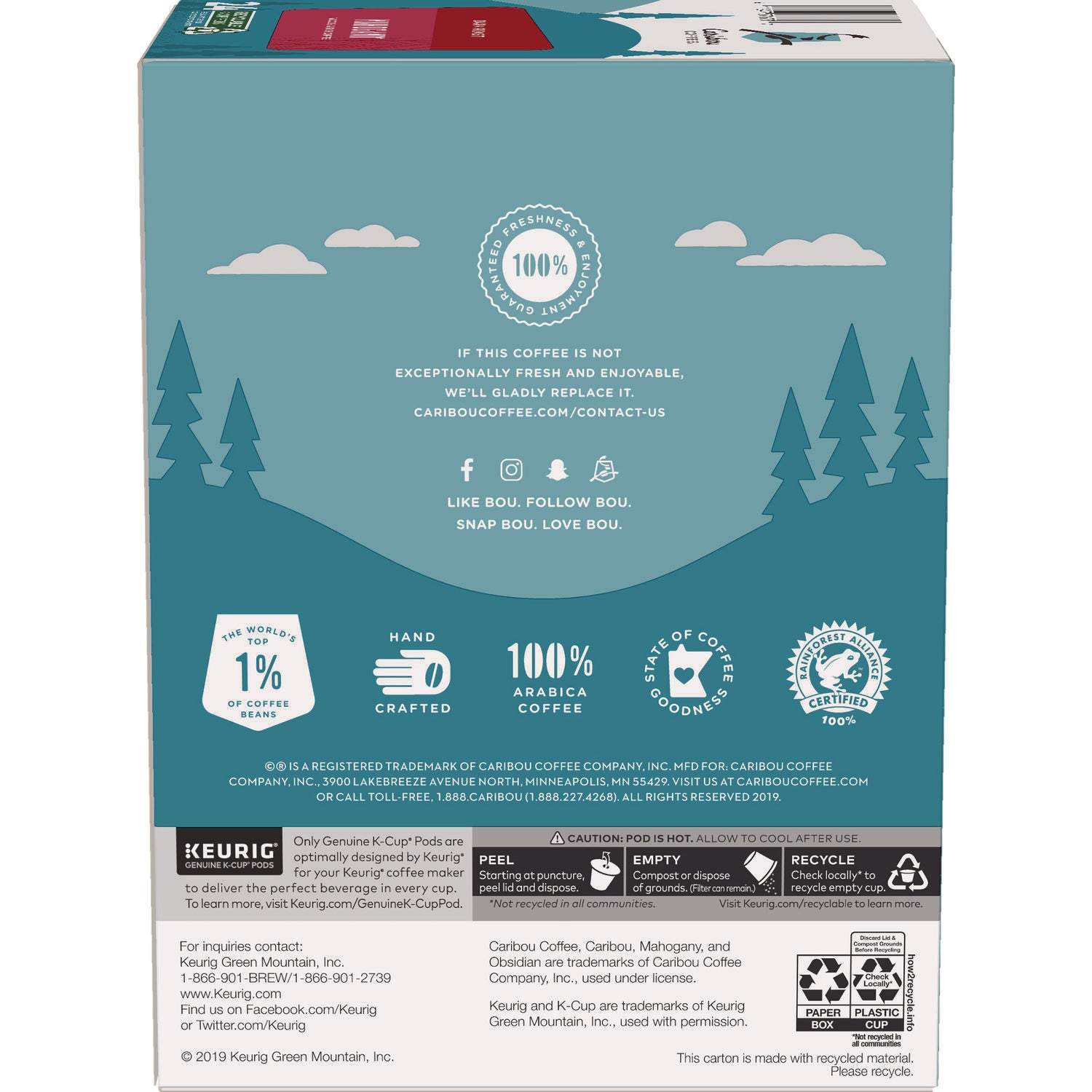 Mahogany Coffee K-Cups, 96/Carton - 3