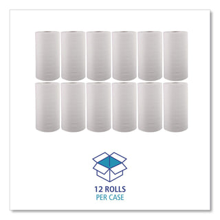 Kitchen Roll Towel, 2-Ply, 11 x 8.5, White, 250/Roll, 12 Rolls/Carton