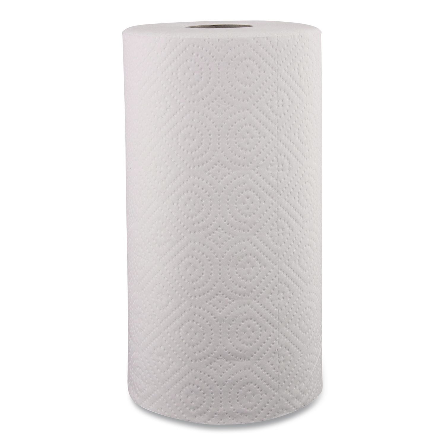 Kitchen Roll Towel, 2-Ply, 11 x 8.5, White, 250/Roll, 12 Rolls/Carton
