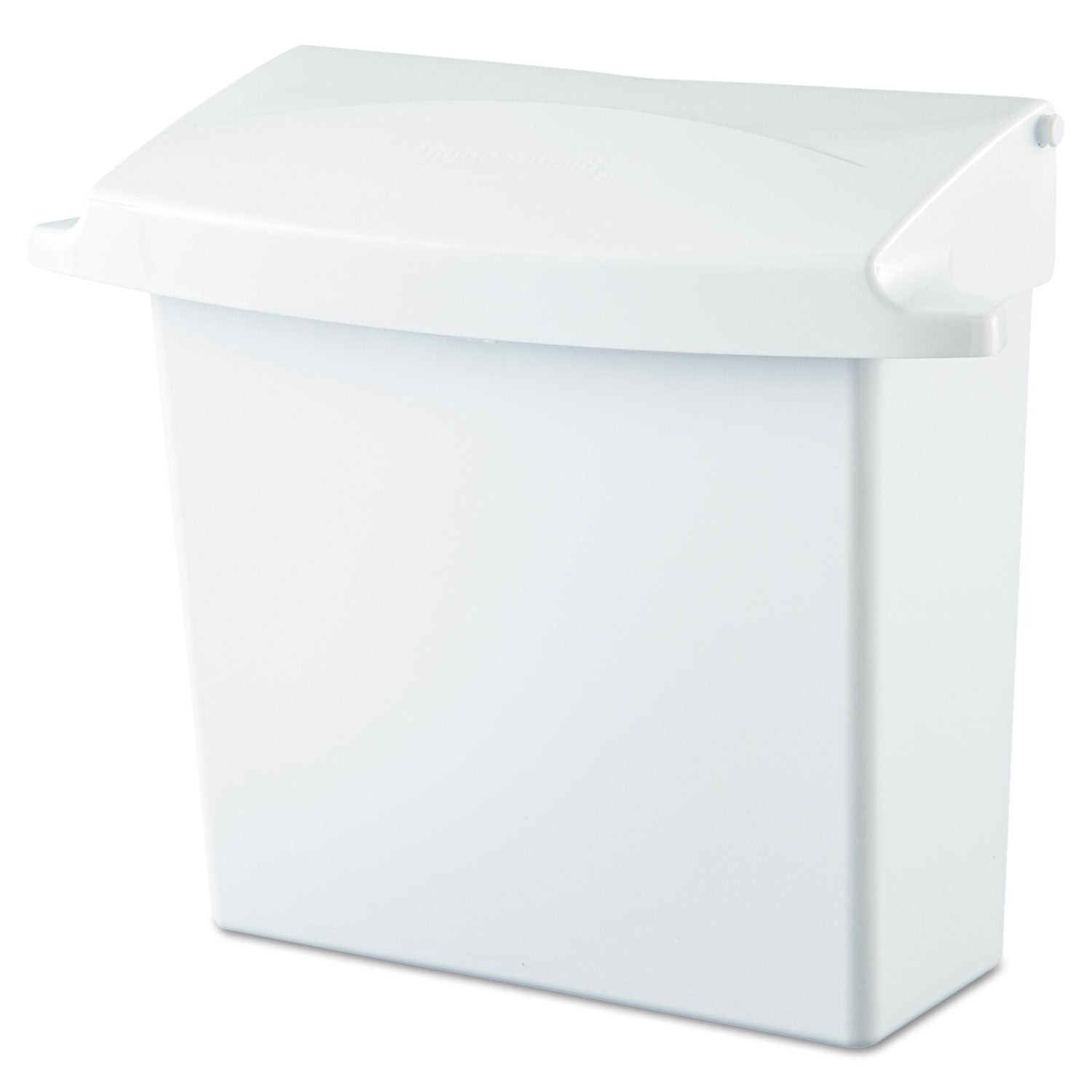 sanitary-napkin-receptacle-with-rigid-liner-plastic-white_rcp614000 - 1