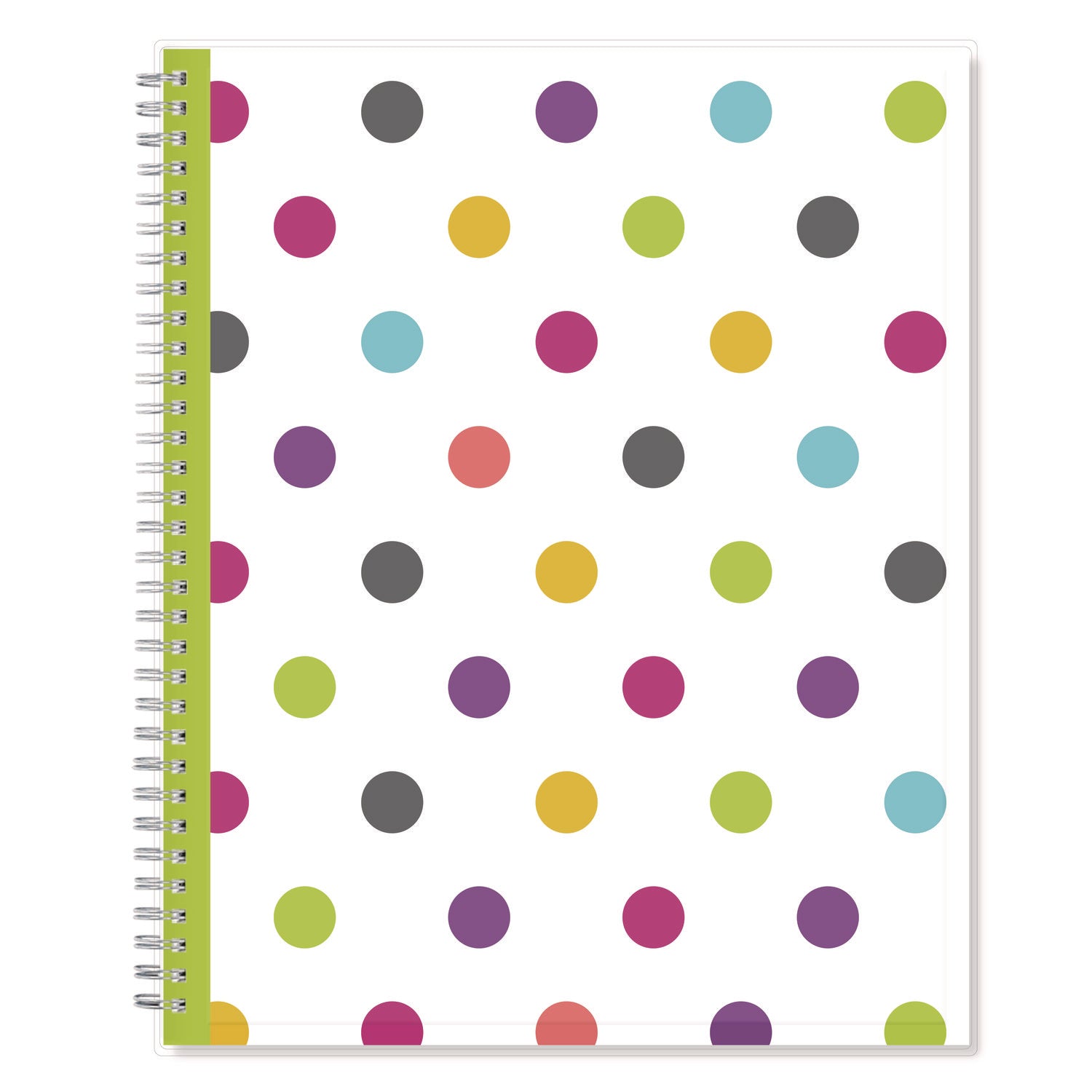 Teacher Dots Academic Year Create-Your-Own Cover Weekly/Monthly Planner, 11 x 8.5, 12-Month (July to June): 2023 to 2024