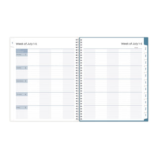 Teacher Dots Academic Year Create-Your-Own Cover Weekly/Monthly Planner, 11 x 8.5, 12-Month (July to June): 2023 to 2024