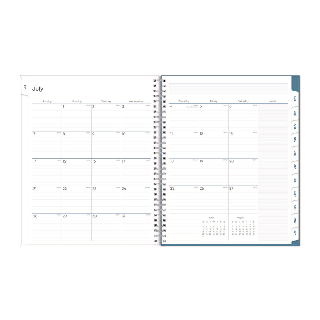 Teacher Dots Academic Year Create-Your-Own Cover Weekly/Monthly Planner, 11 x 8.5, 12-Month (July to June): 2023 to 2024