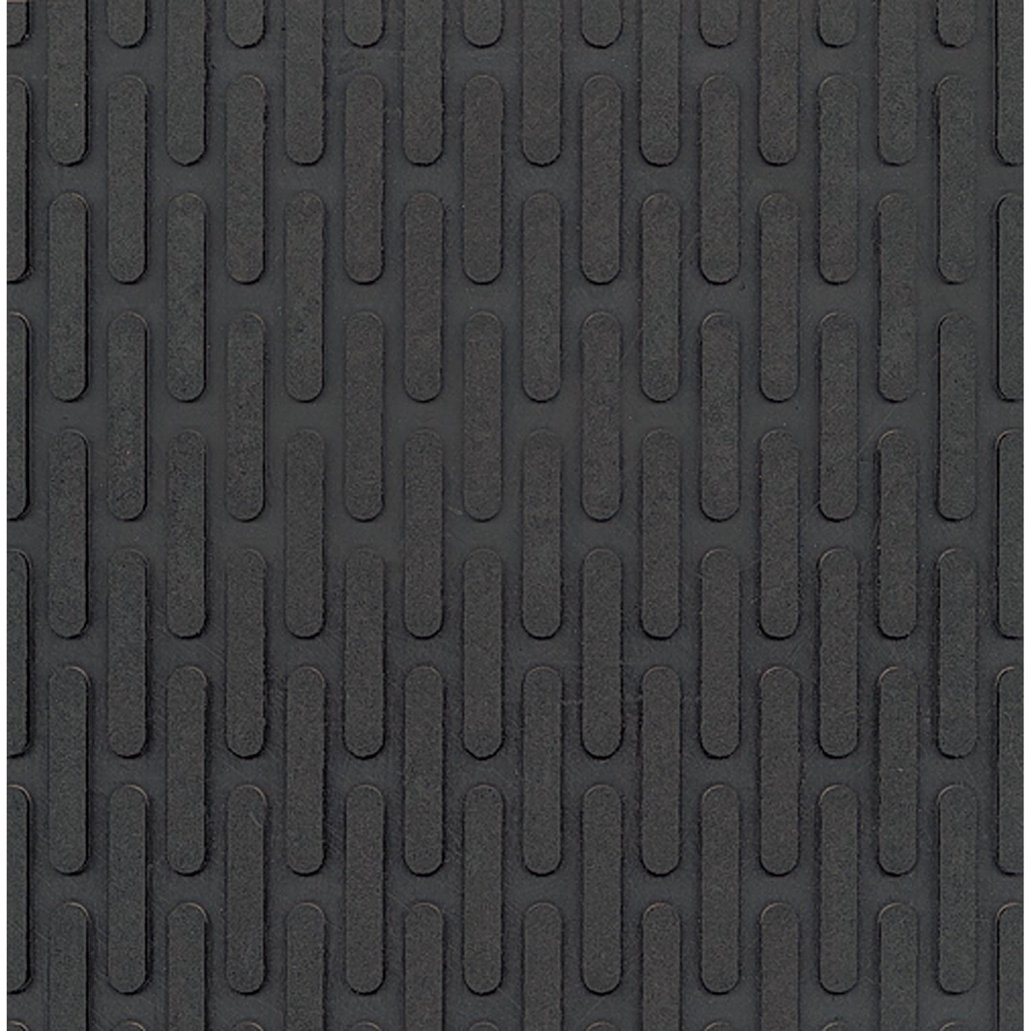 Crown-Tred Indoor/Outdoor Scraper Mat, Rubber, 35.5 x 59.5, Black - 4