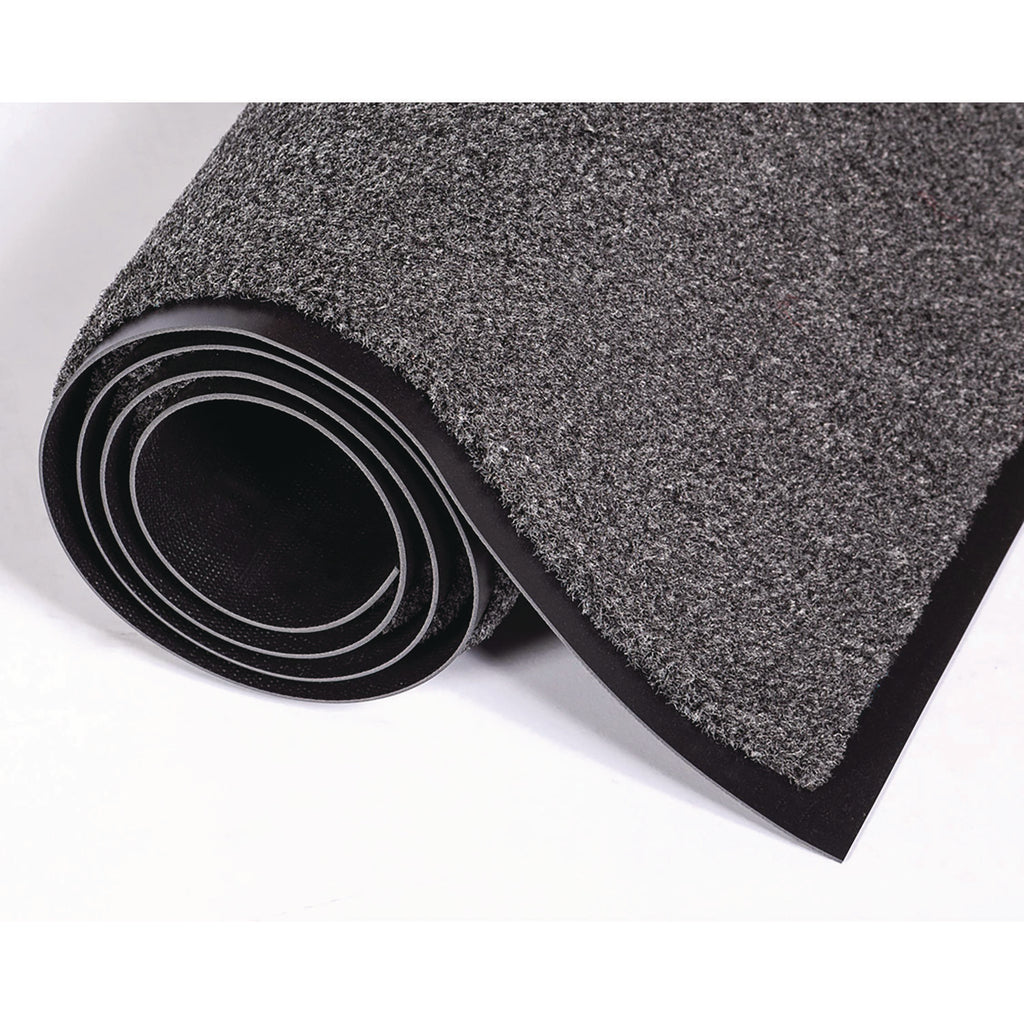 Rely-On Olefin Indoor Wiper Mat, 48 x 72, Charcoal - 2