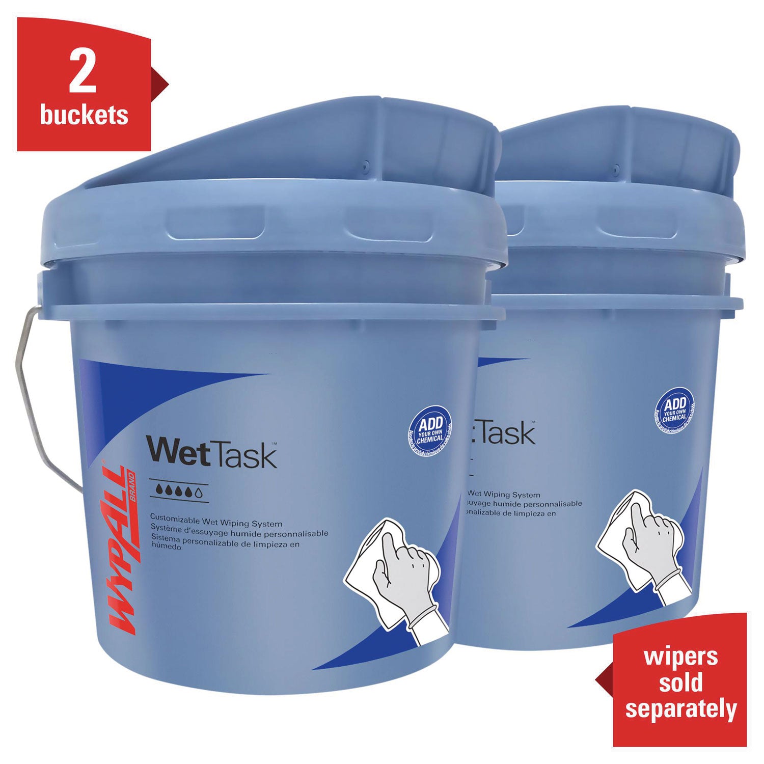 Wettask 3.5 Gl Dispenser 2/Case - 2