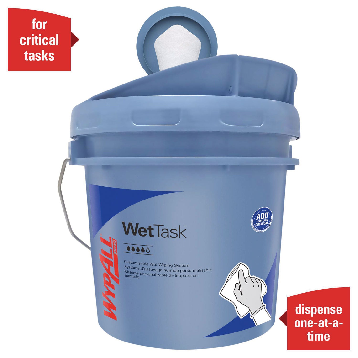 Wettask 3.5 Gl Dispenser 2/Case - 4