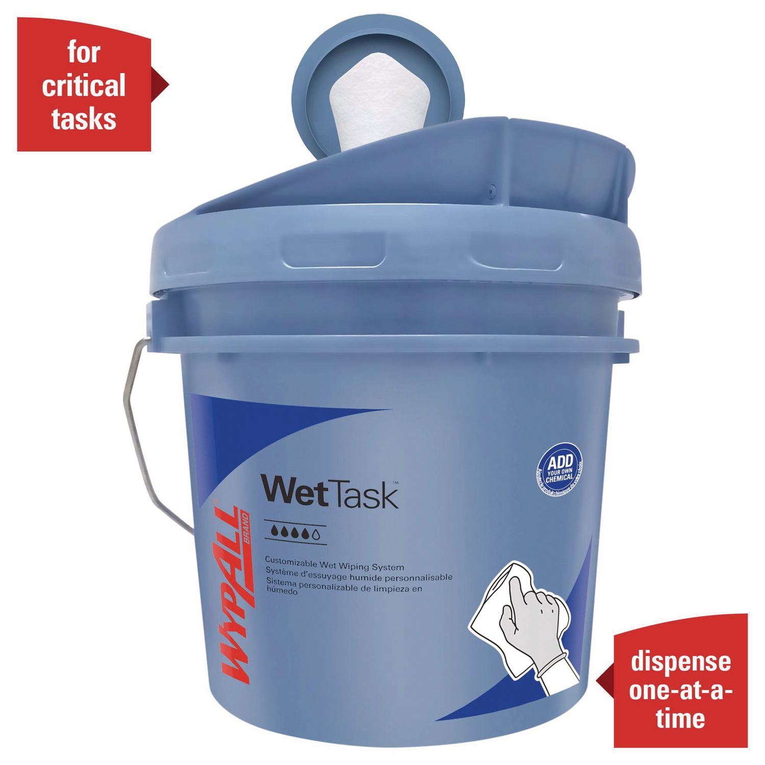 Wettask 3.5 Gl Dispenser 2/Case