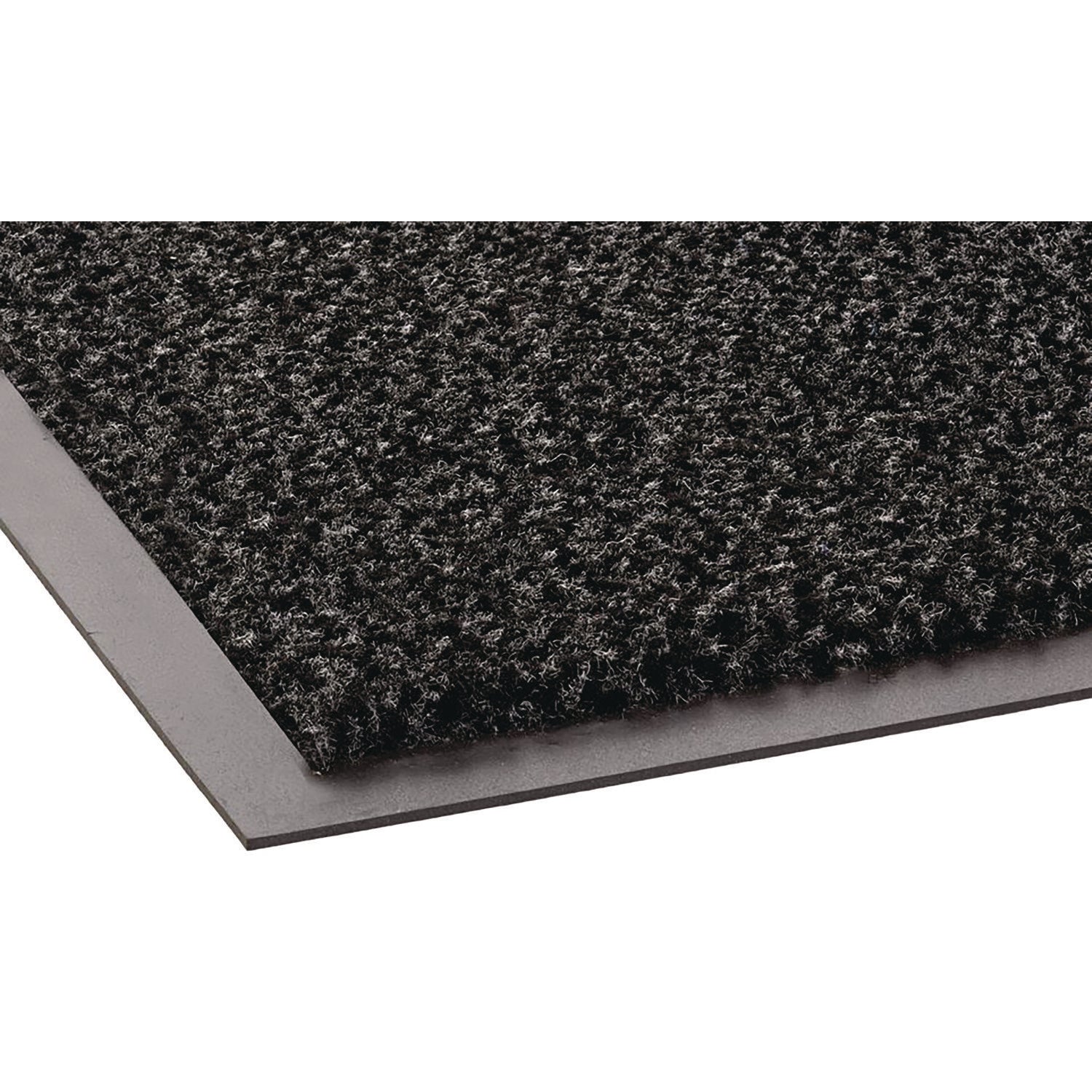 Dust-Star Microfiber Wiper Mat, 48 x 72, Charcoal - 4