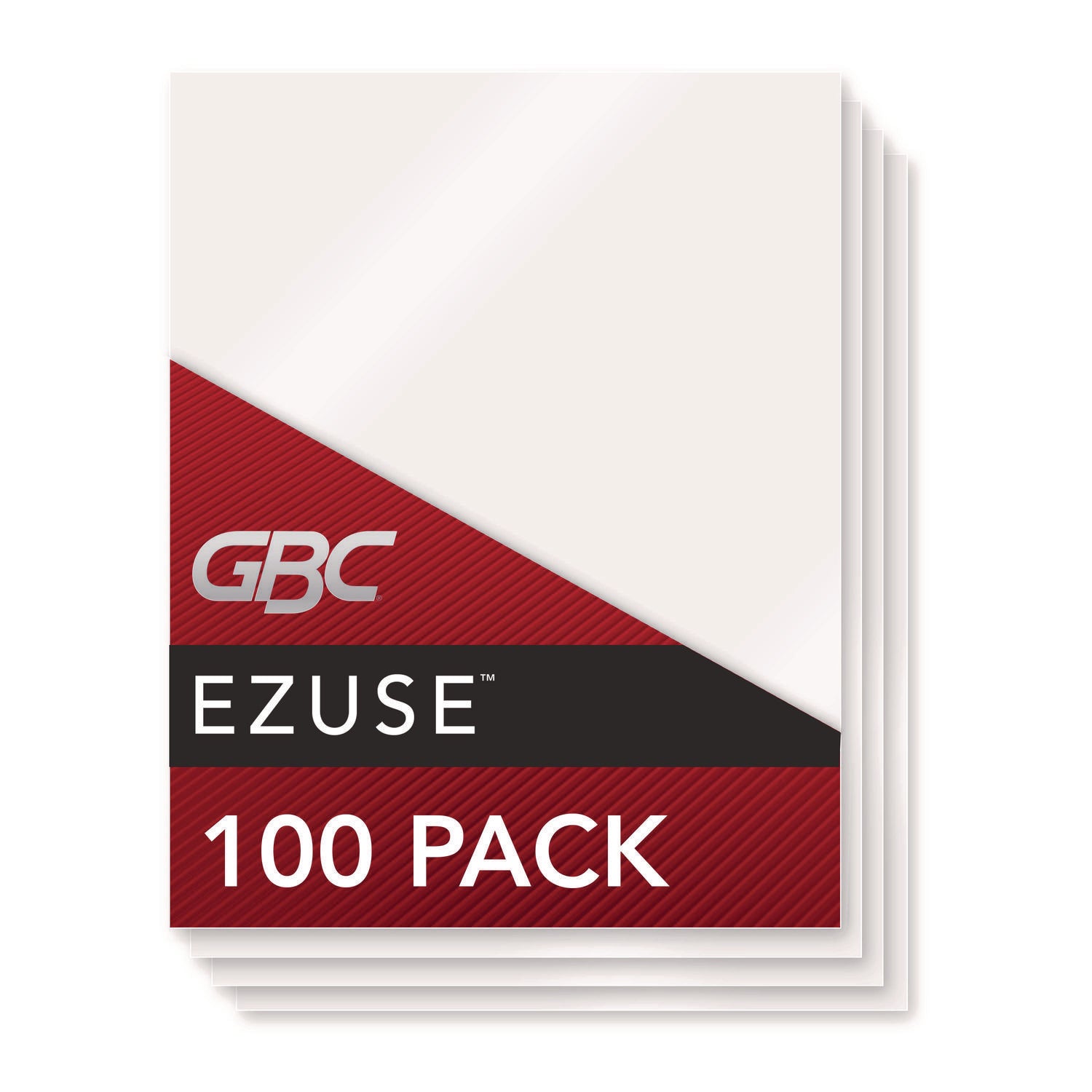 EZUse Thermal Laminating Pouches, 3 mil, 9" x 11.5", Gloss Clear, 100/Box - 2