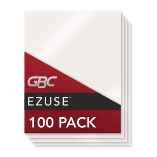 EZUse Thermal Laminating Pouches, 3 mil, 9" x 11.5", Gloss Clear, 100/Box