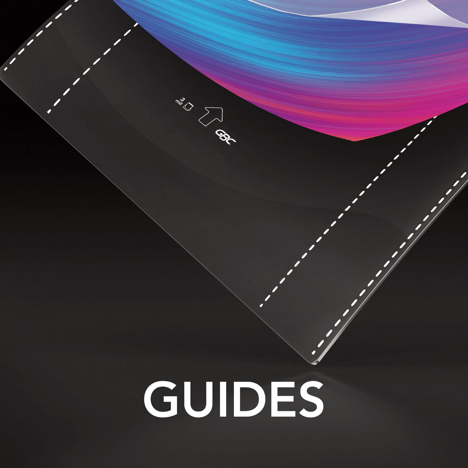 EZUse Thermal Laminating Pouches, 3 mil, 9" x 11.5", Gloss Clear, 100/Box - 5