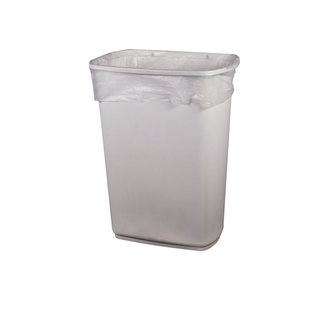 Low-Density Can Liners, 12-16 Gal, 0.70 Mil, 24 x 32, Clear, 500/Carton
