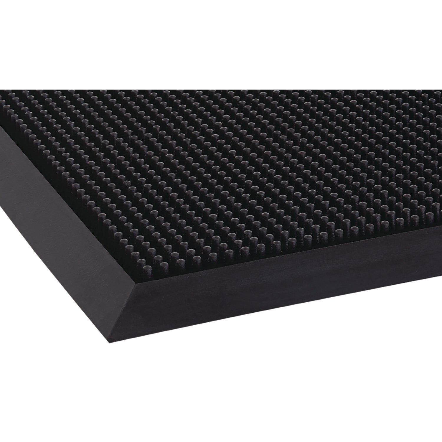 Mat-A-Dor Entrance/Antifatigue Mat, Rubber, 36 x 72, Black - 3