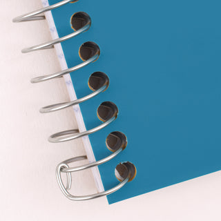 Mead Five Star Wirebound Subject Notebook - 2 Subject(s) - 100 Sheets - Spiral Bound - 6" x 9 1/2" - 9" x 7" x 2" - Assorted Cover - Durable Cover, Bleed Resistant, Perforated, Spiral Lock, Pocket Divider, Durable Cover, Smooth - 6 / Pack - 5