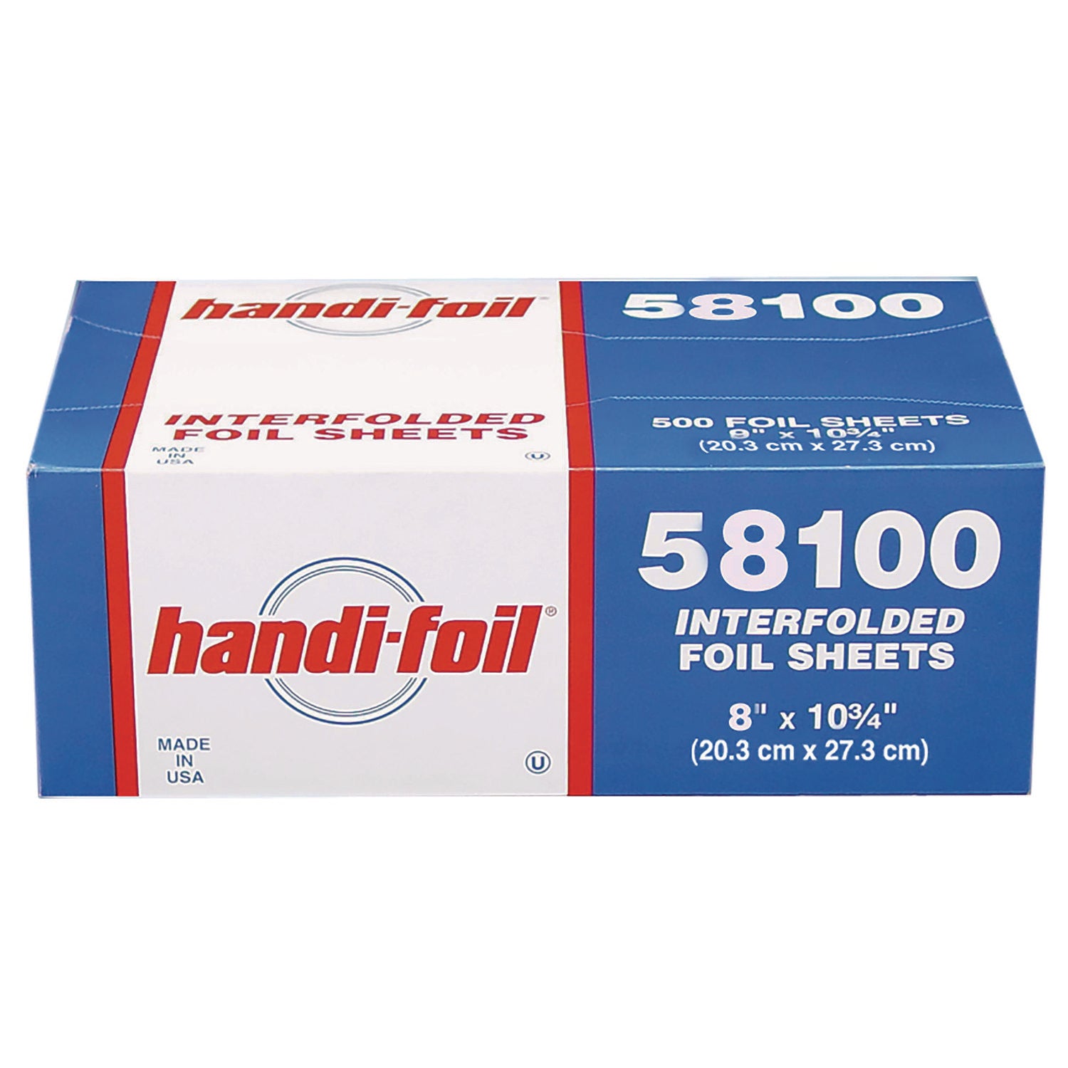 Alum Foil Sh 8X10.75 Silv 500