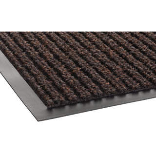 Needle Rib Wipe and Scrape Mat, Polypropylene, 36 x 120, Brown - 2