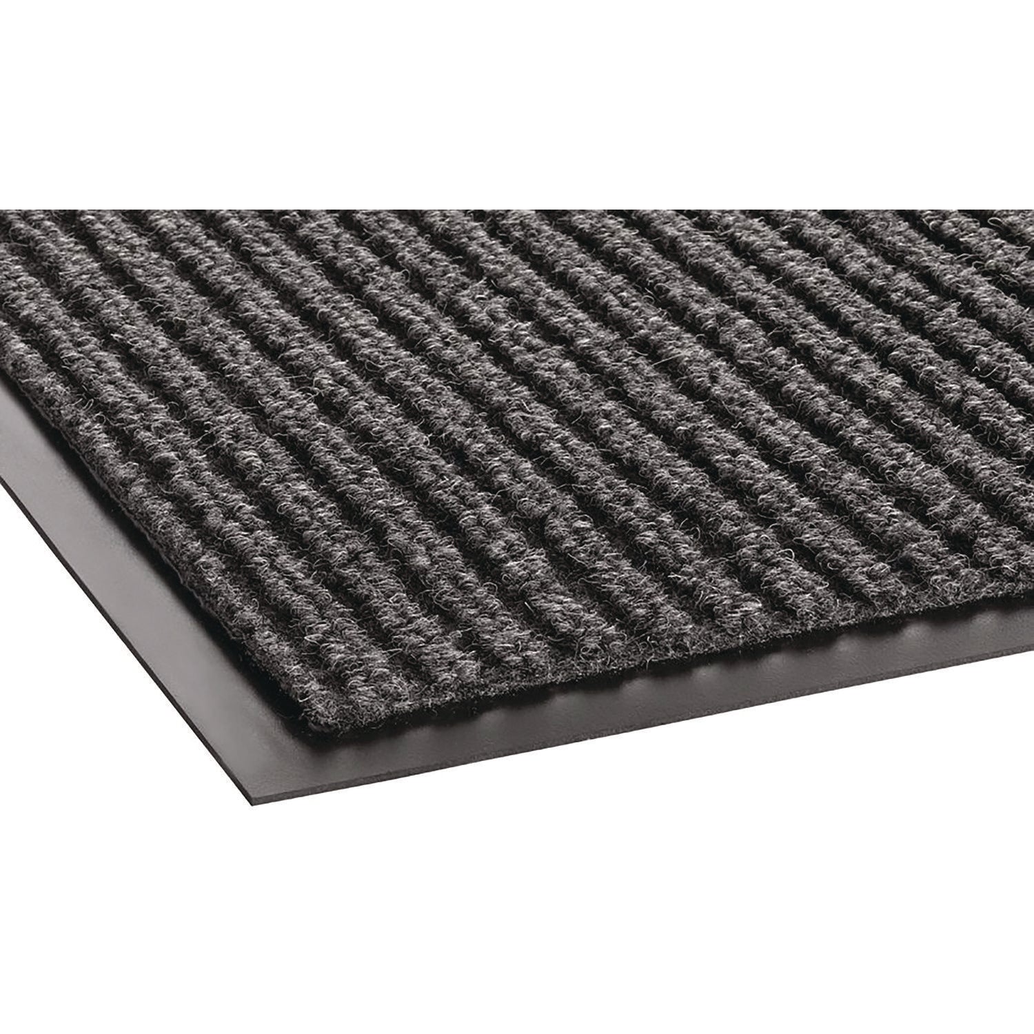 Needle Rib Wipe and Scrape Mat, Polypropylene, 36 x 120, Gray - 3