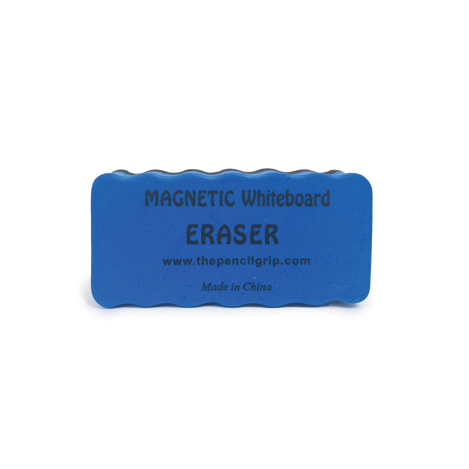 The Pencil Grip Magnetic Whiteboard Eraser Class Pack - 2" Width x 4" Length - Used as Ink Remover, Dirt Remover, Mark Remover - Magnetic, Comfortable Grip, Ergonomic Design - Blue, Black - 24 / Box - 2