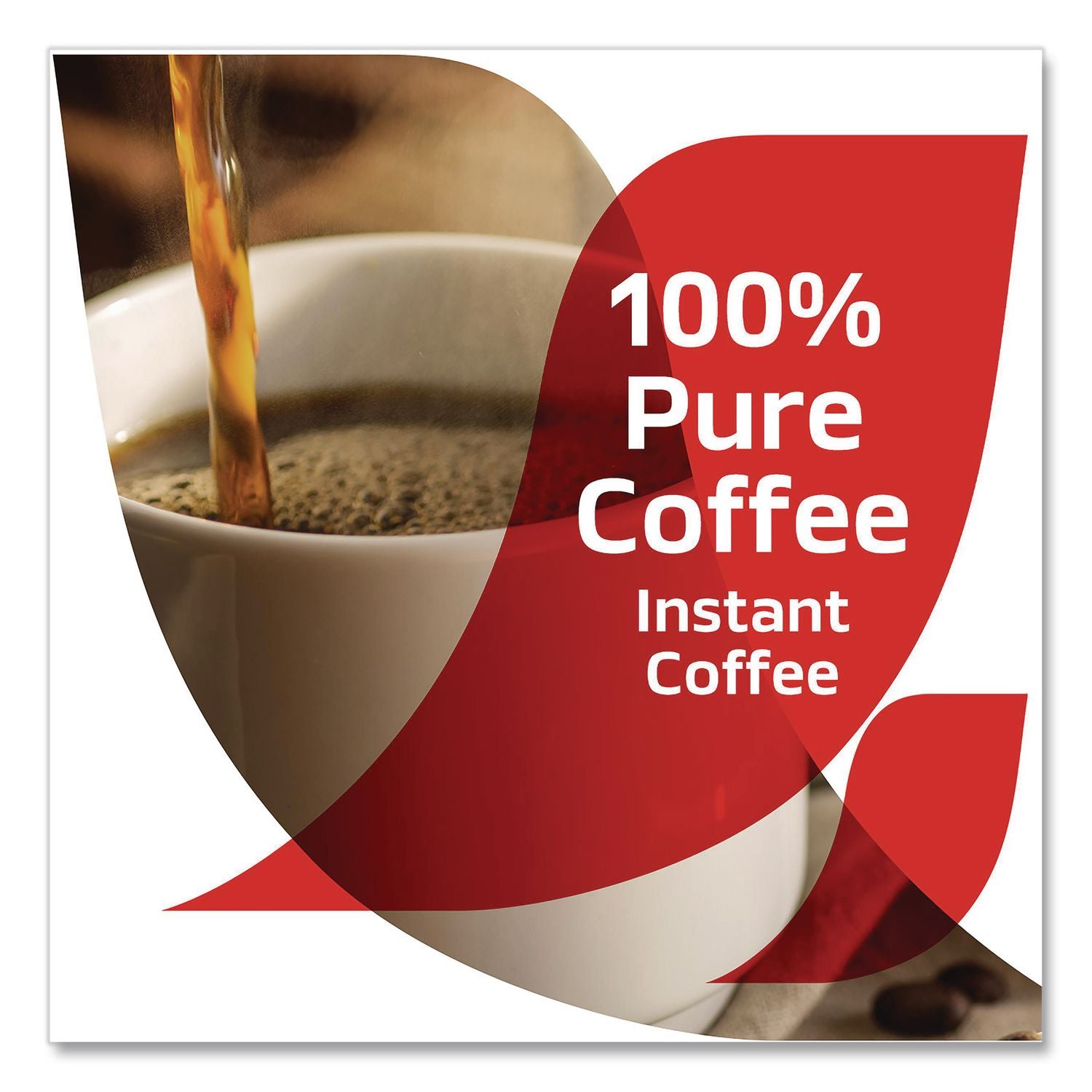 Nescafe Clasico Dark Roast Instant Coffee - Dark - 128 oz - 12 / Carton