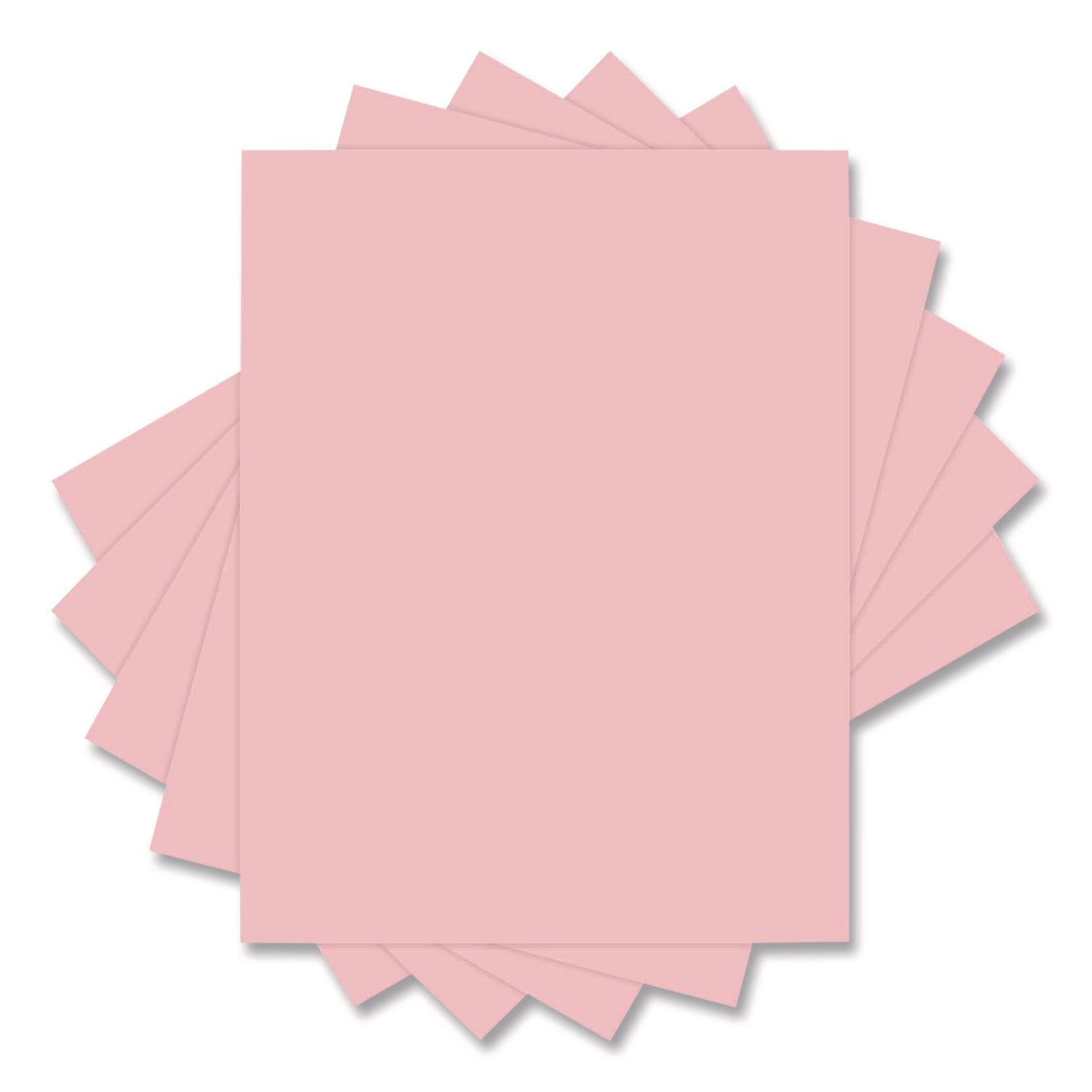 Deluxe Colored Paper, 20 lb Bond Weight, 8.5 x 11, Pink, 500/Ream - 4