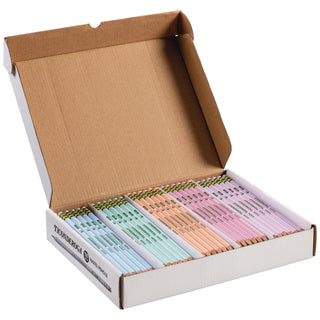 Dixon Wood Pencils - Graphite Lead - Assorted Wood Barrel - 150 / Box