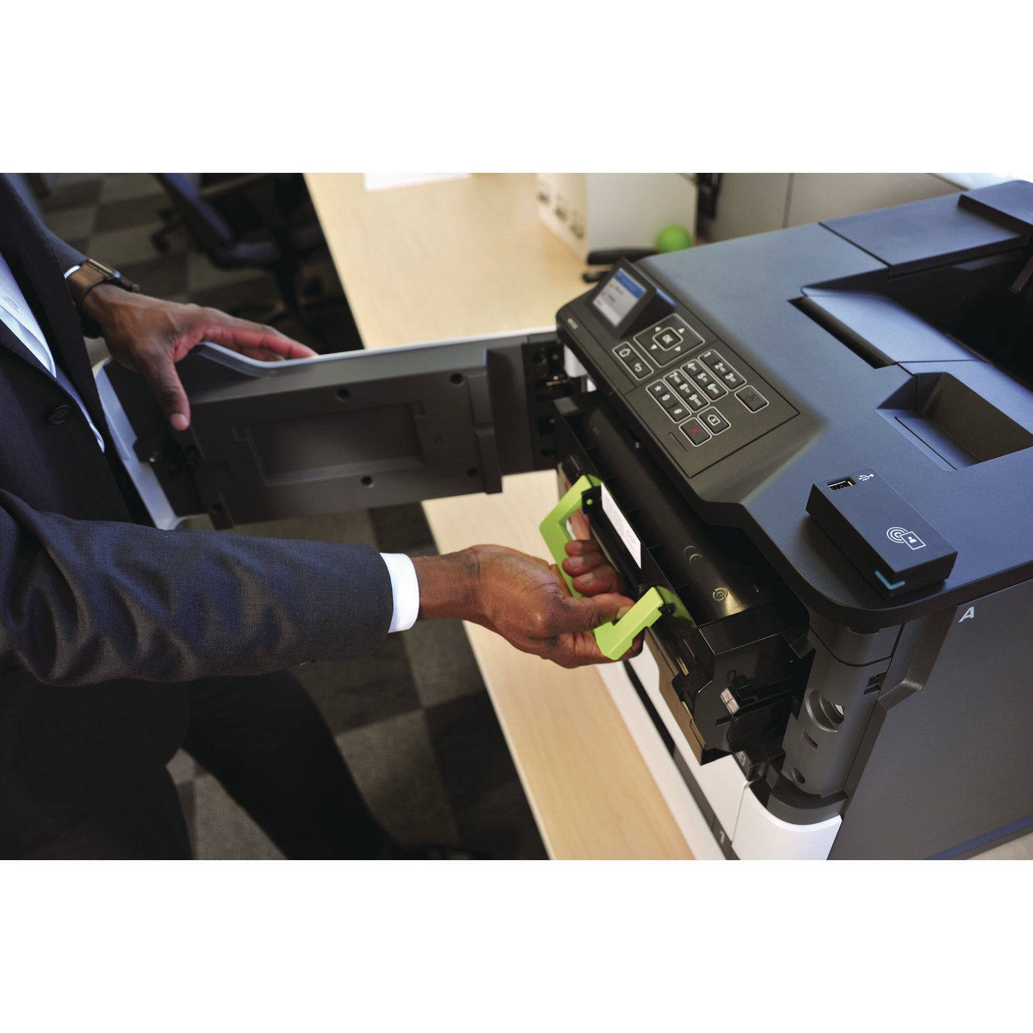 MS630dwe Mono Laser Printer - 2