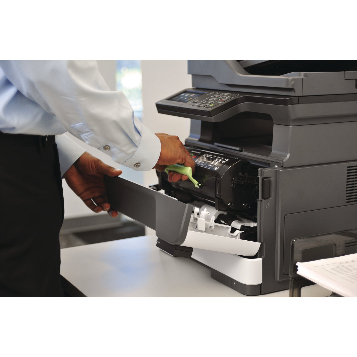 MS630dwe Mono Laser Printer - 4