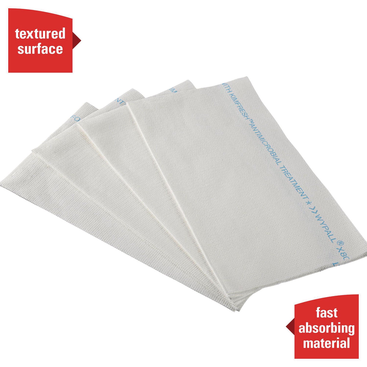 X50 Foodservice Towels, 1/4 Fold, 23.5 x 12.5, White, 200/Carton - 5