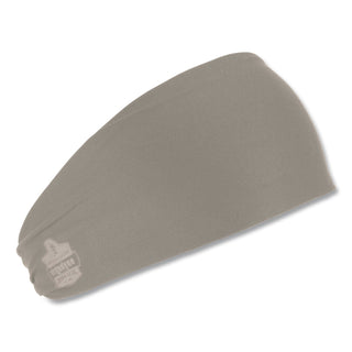 Chill-Its 6634 Performance Knit Cooling Headband, Polyester/Spandex, One Size Fits Most, Gray