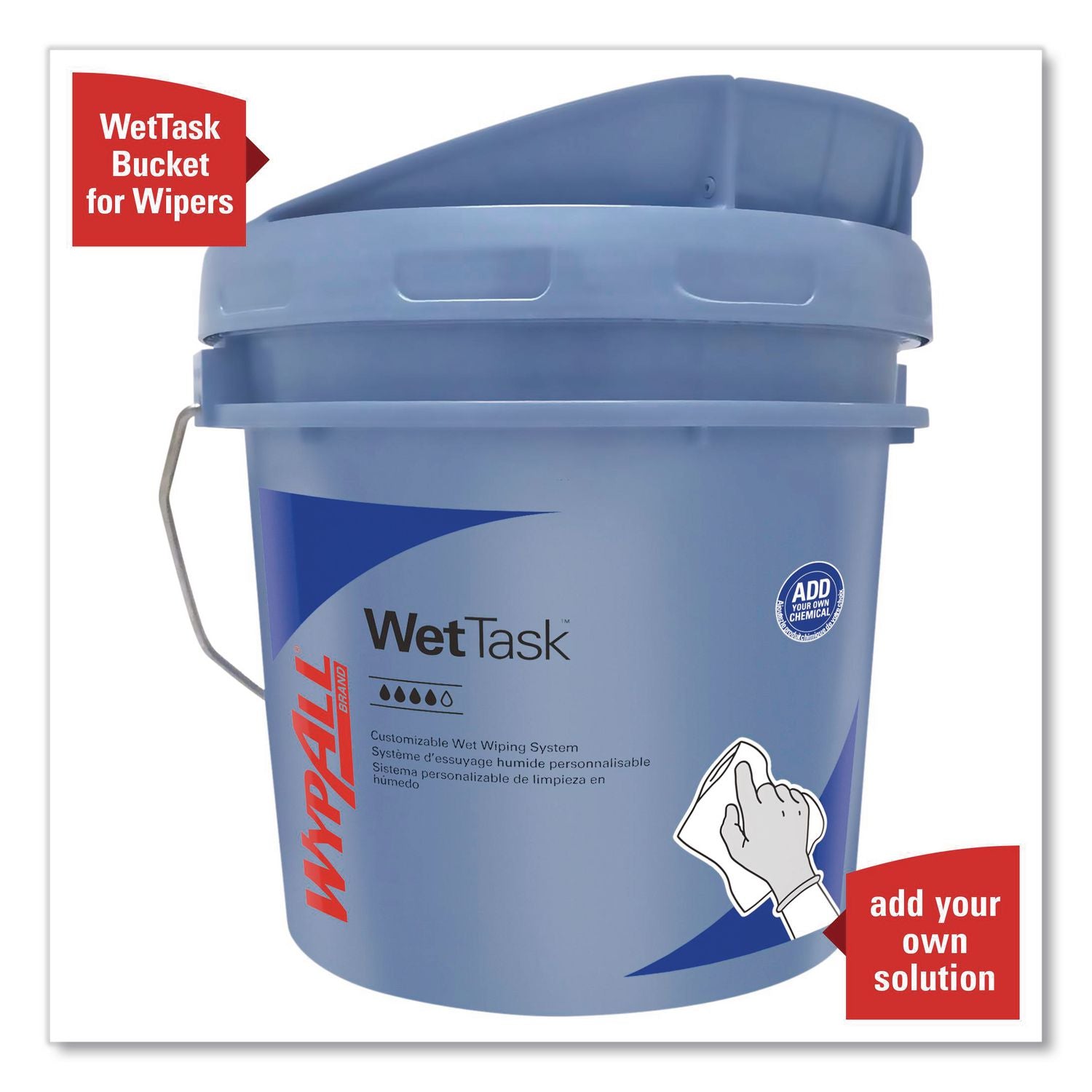 Wettask 3.5 Gl Dispenser 2/Case