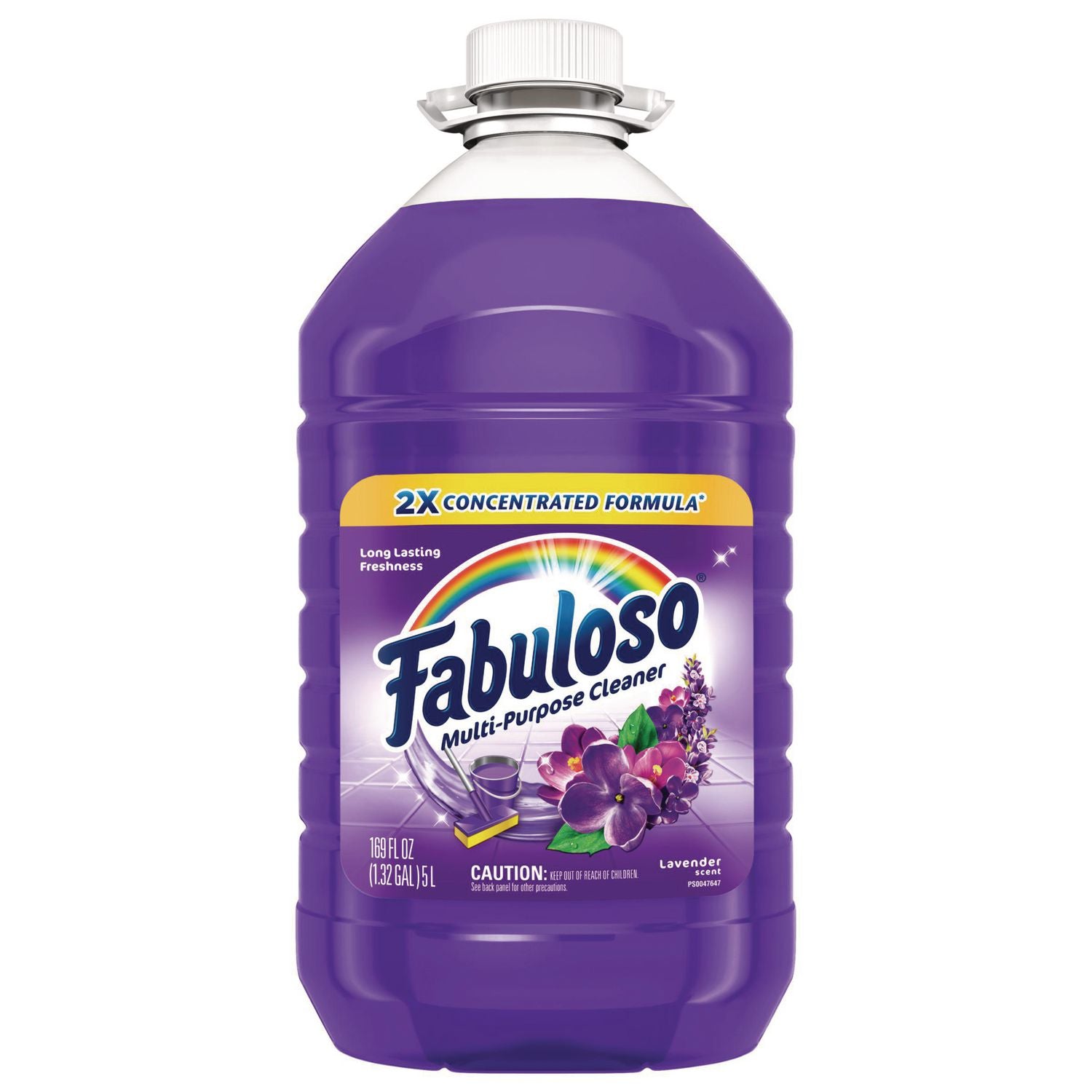 Multi-use Cleaner, Lavender Scent, 169 oz Bottle, 3/Carton