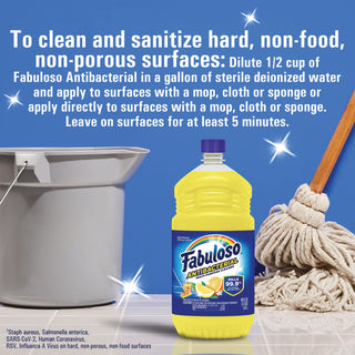 Antibacterial Multi-Purpose Cleaner, Sparkling Citrus Scent, 48 oz Bottle - 4