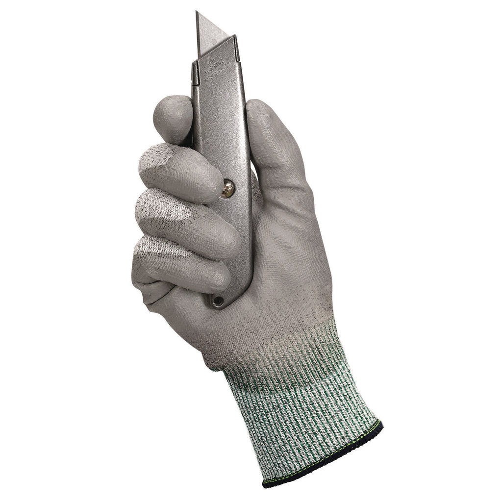 Gloves,Cut Rst,L,12Pr,Gy - 4