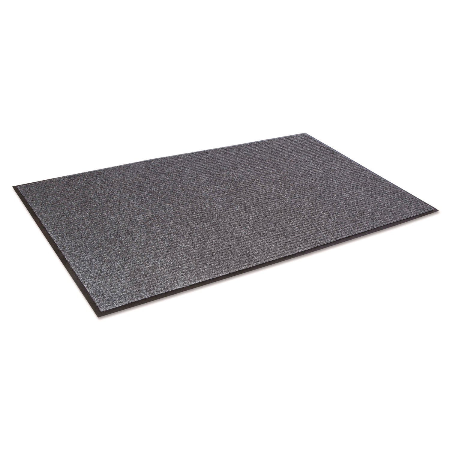 Needle Rib Wipe and Scrape Mat, Polypropylene, 36 x 120, Gray - 1