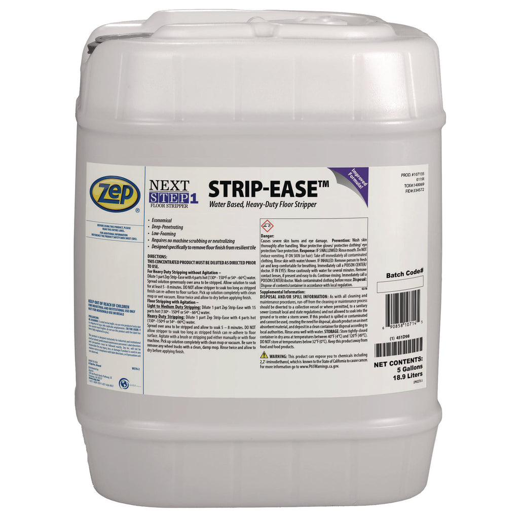 Zep Commercial Strip-Ease Heavy Duty Floor Stripper