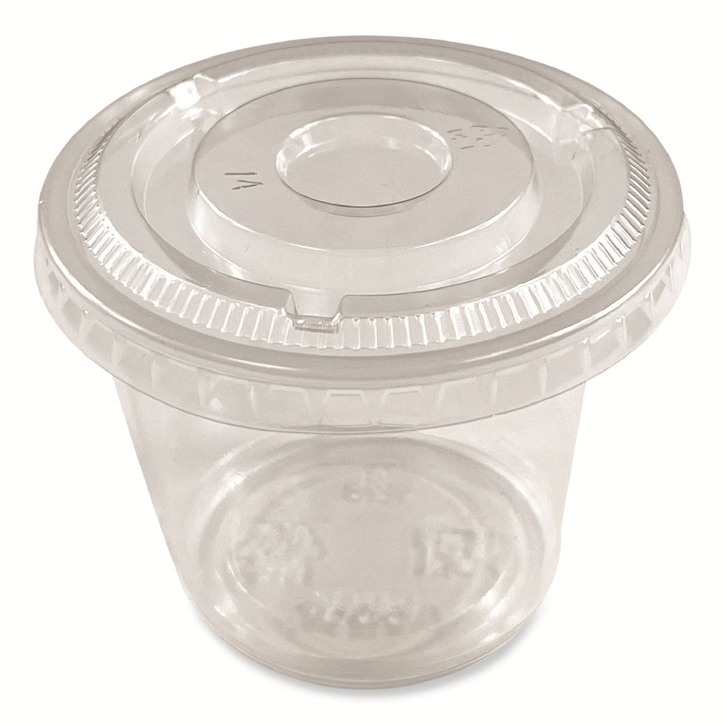 Souffle/Portion Cups, 5.5 oz Polypropylene, Translucent, 2,500/Carton