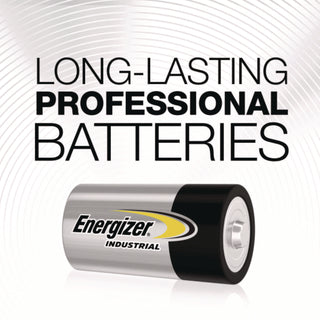 Industrial Alkaline D Batteries, 1.5 V, 12/Box