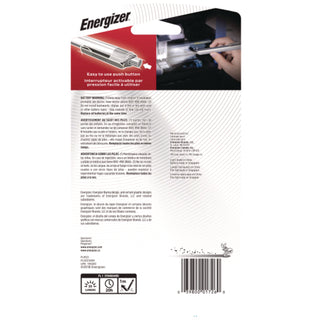 LED Pen Light, 2 AAA Batteries (Included), Silver/Black - 3