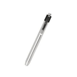 LED Pen Light, 2 AAA Batteries (Included), Silver/Black - 4