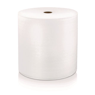 LoCor Hardwound Roll Towels - 1 Ply - 8" x 1000 ft - Bright White - Fiber - Eco-friendly, Soft, Absorbent, Strong - For Hand - 6 / Carton