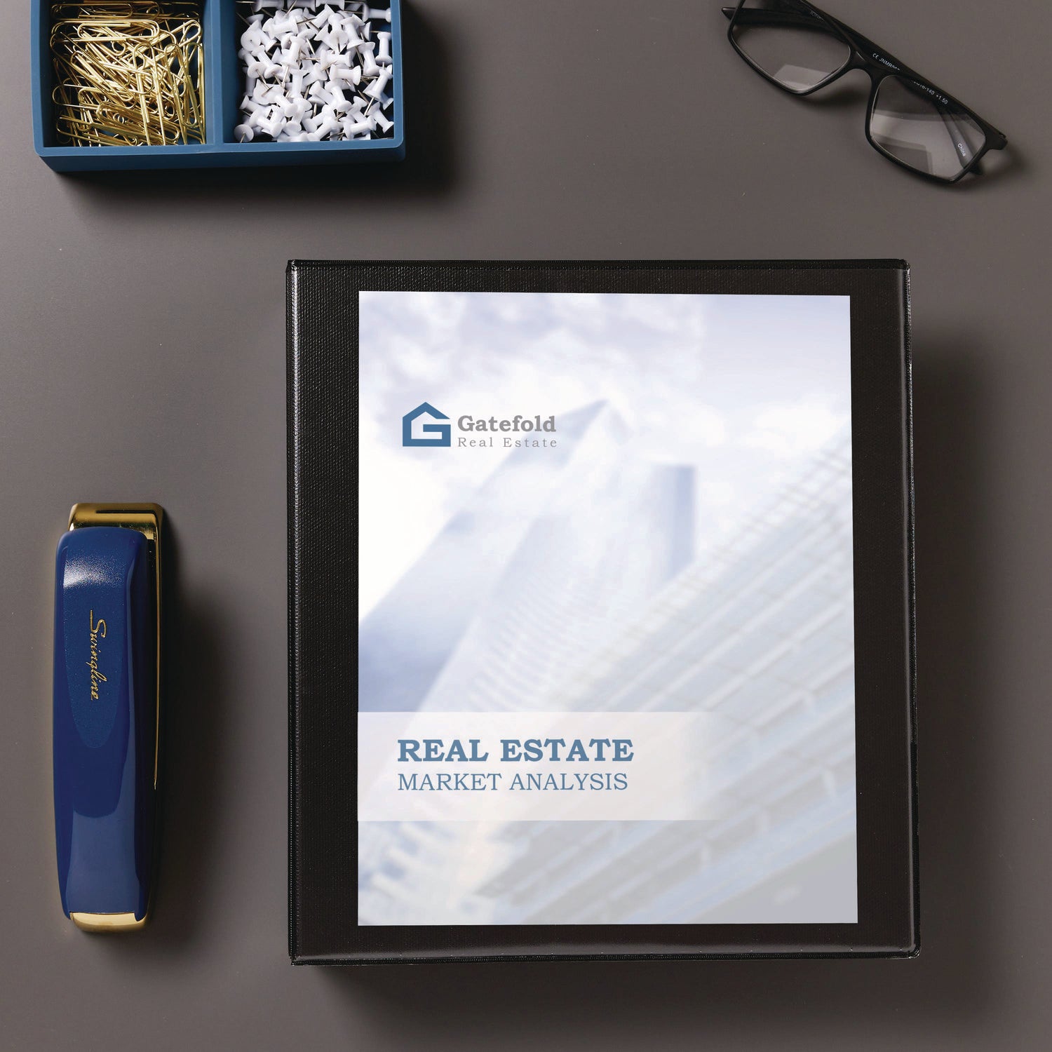 Showcase Economy View Binder with Round Rings, 3 Rings, 3" Capacity, 11 x 8.5, Black