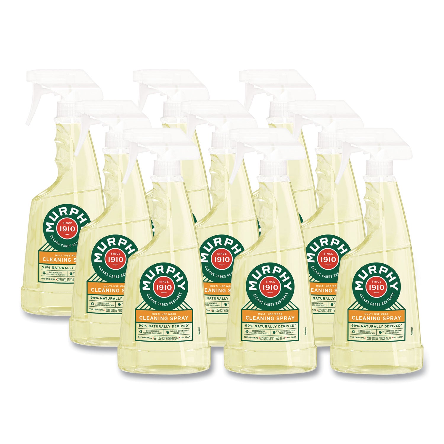 Spray Formula, All-Purpose, Orange, 22 oz Spray Bottle, 9/Carton